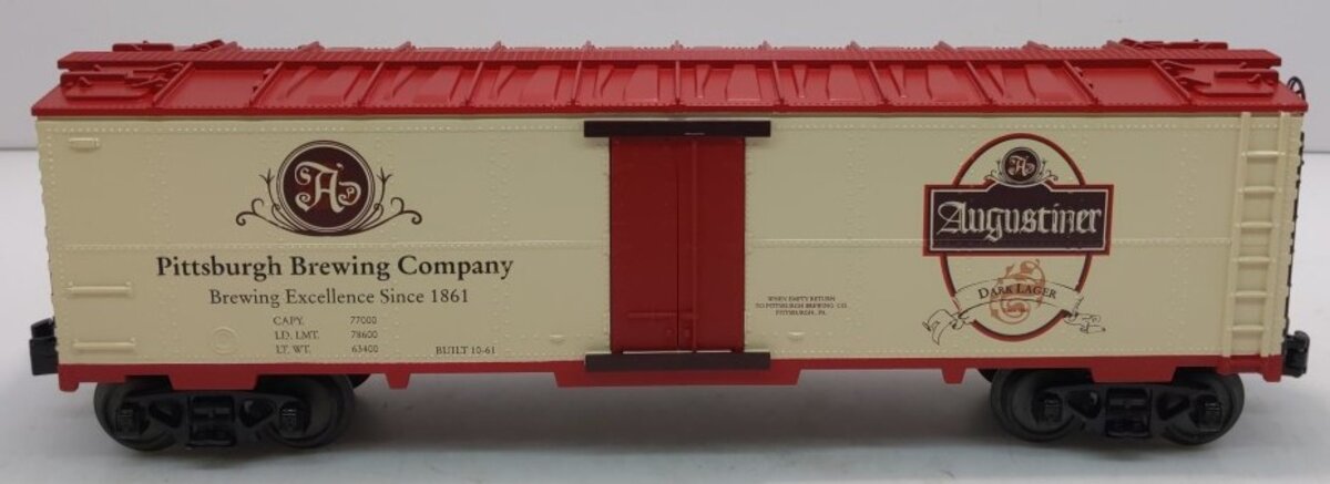 MTH 30-78121 Augustiner Dark Lager Modern Reefer Car