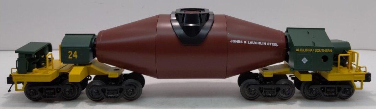 MTH 20-98786 HOT METAL CAR W/FLICKERING MOL ALIQUIPPA & SOUTHERN