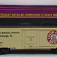 MTH 20-94236  O Gauge Iron City Beer Operating Reefer Car #186110