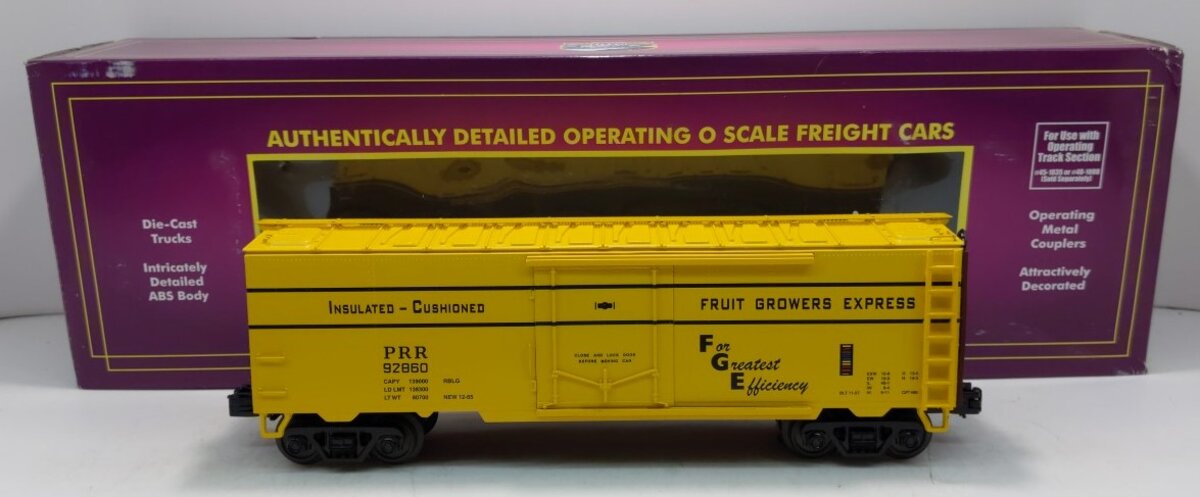 MTH 20-94230 Pennsylvania Operating Reefer Car #92860