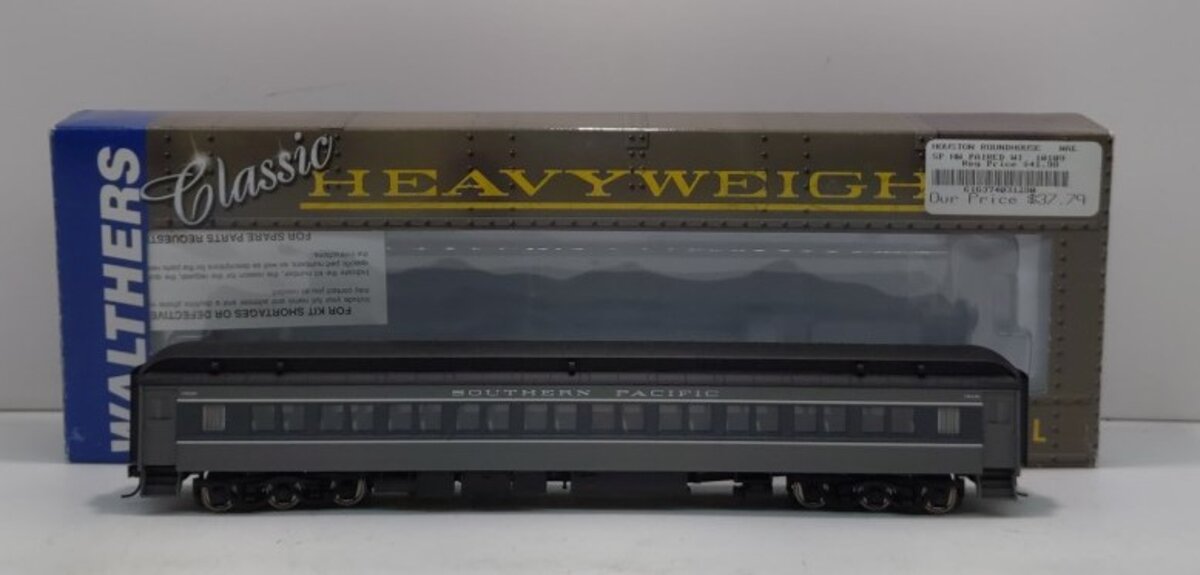 Walthers 932-10109 HO SP Heavyweight Paired Window Coach