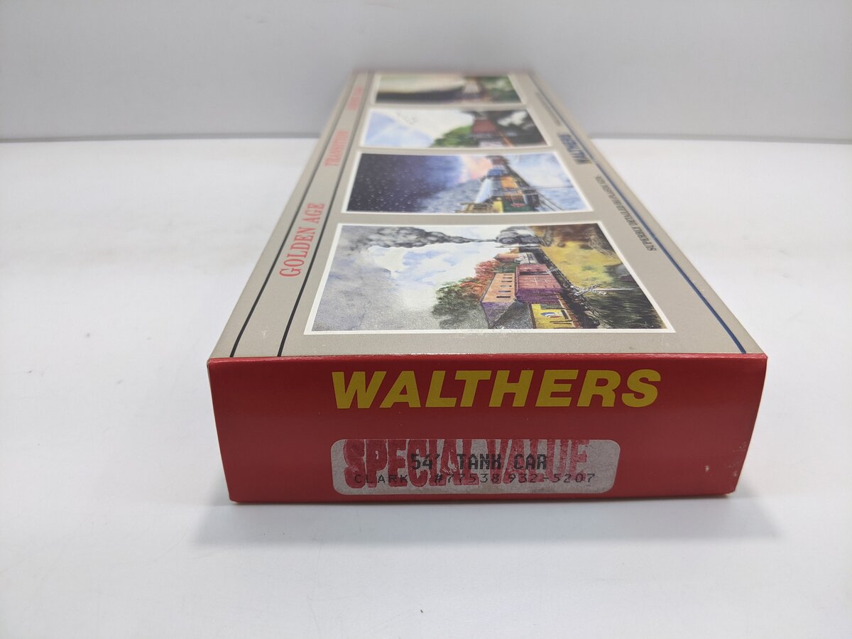 Walthers 932-5207 HO 54' Tank Car Clark #  77538 Kit