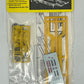 American Limited Models 7710 HO 20' Tank Container Trailer Yellow W/UP Decal Kit