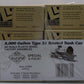 Proto 2000 21889 HO Scale APCO 8,000 Gallon Type 21 Riveted Tank Car 6-Pack