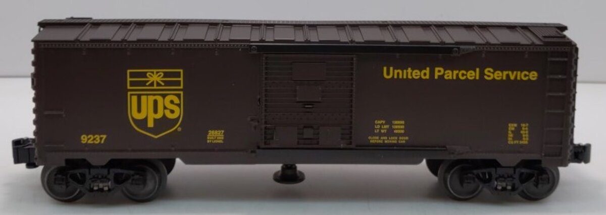 Lionel 6-26827 O Gauge UPS Archive Operating Boxcar #9237