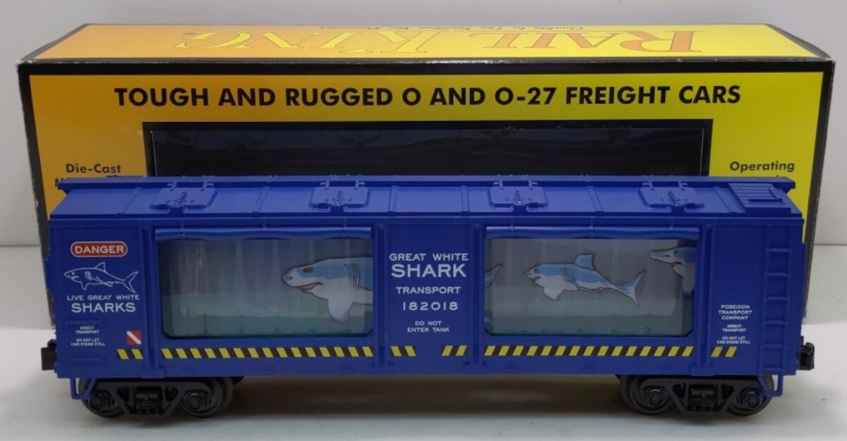 MTH 30-79302 Great White Sharks Operating Action Car