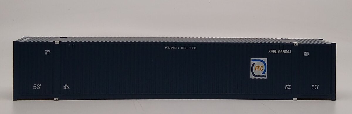 Atlas 3006312-3 O Scale Flordia East Coast CIMC 53Ft Container #668041