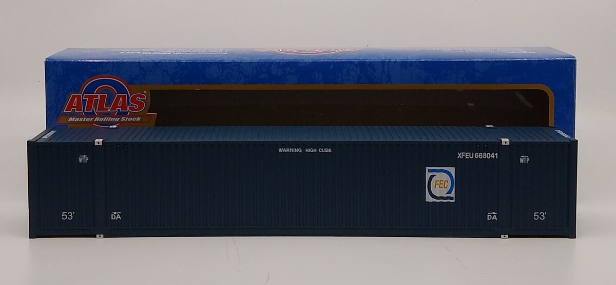 Atlas 3006312-3 O Scale Flordia East Coast CIMC 53Ft Container #668041