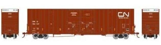 Athearn 75078 HO Canadian National 60' Gunderson Double Door Boxcar #793107