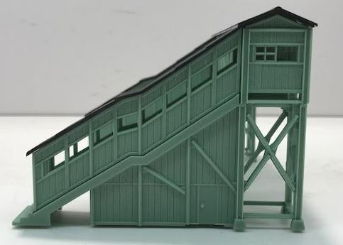 Tomix 4004 N Scale Wooden Overbridge Assembled