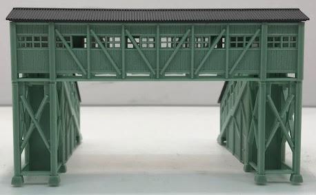 Tomix 4004 N Scale Wooden Overbridge Assembled