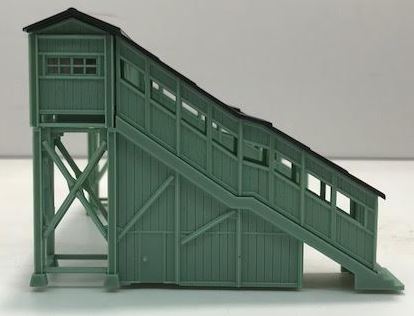 Tomix 4004 N Scale Wooden Overbridge Assembled