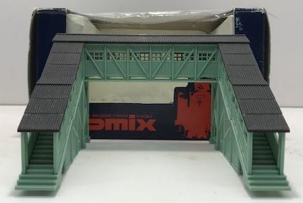Tomix 4004 N Scale Wooden Overbridge Assembled