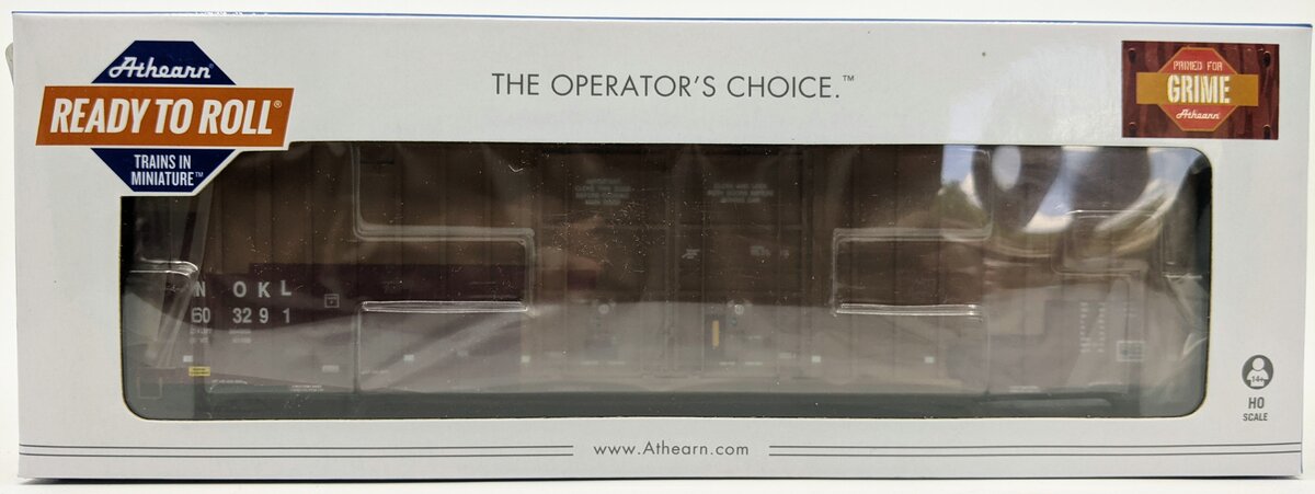 Athearn 75086 HO Scale NOKL 60' Gunderson Double Door Boxcar #603291