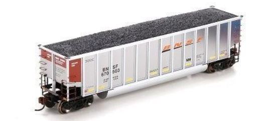 Athearn 97489 HO Scale BNSF Bethgon Coalporter w/ Load #670503