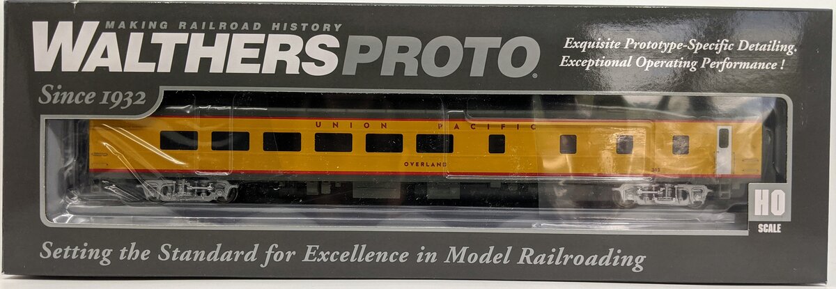 Walthers 920-18103 HO Scale Union Pacific "Overland" ACF 48 Seat Diner Car #302