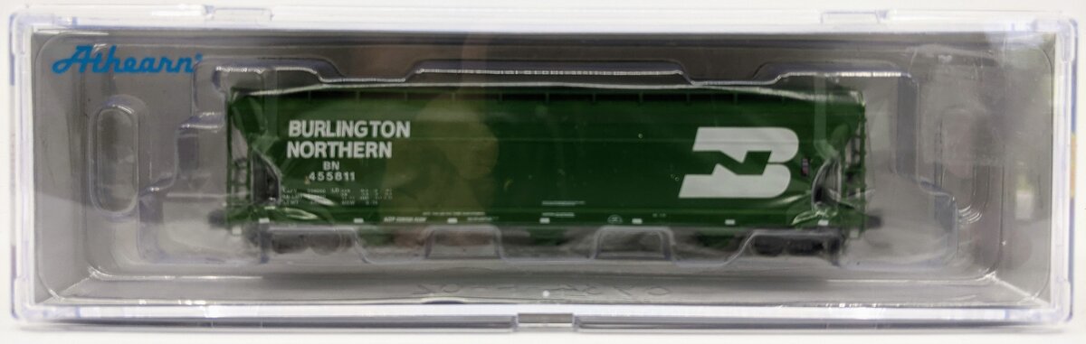 Athearn 6938 N Burlington Northern ACF 4600 3-Bay Centerflow Hopper #455811