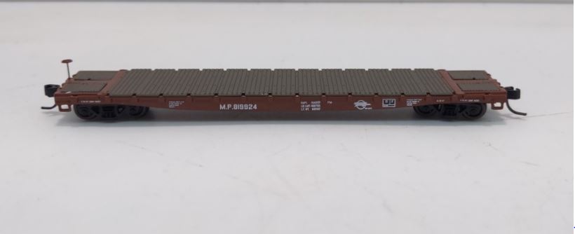 Athearn 10845 N Scale Missouri Pacific 53' Flatcar #819924
