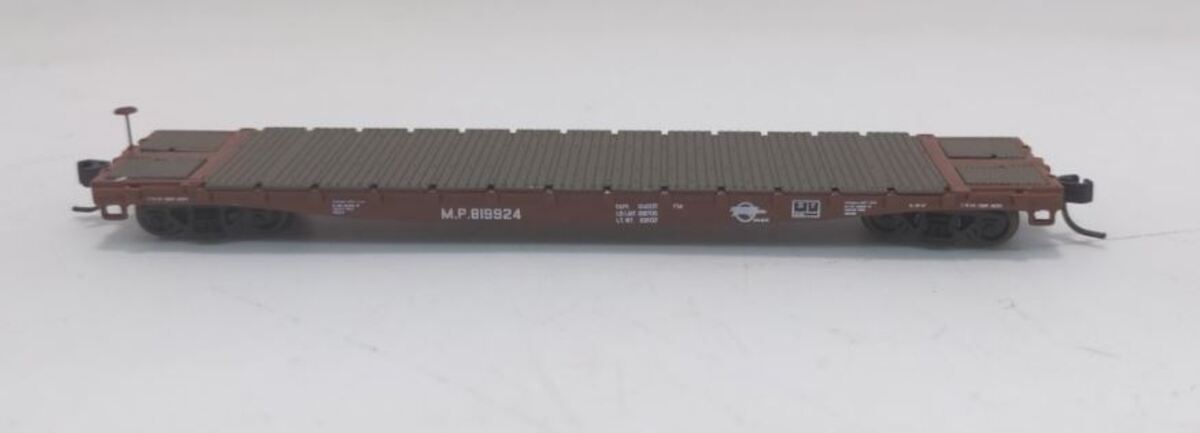 Athearn 10845 N Scale Missouri Pacific 53' Flatcar #819924