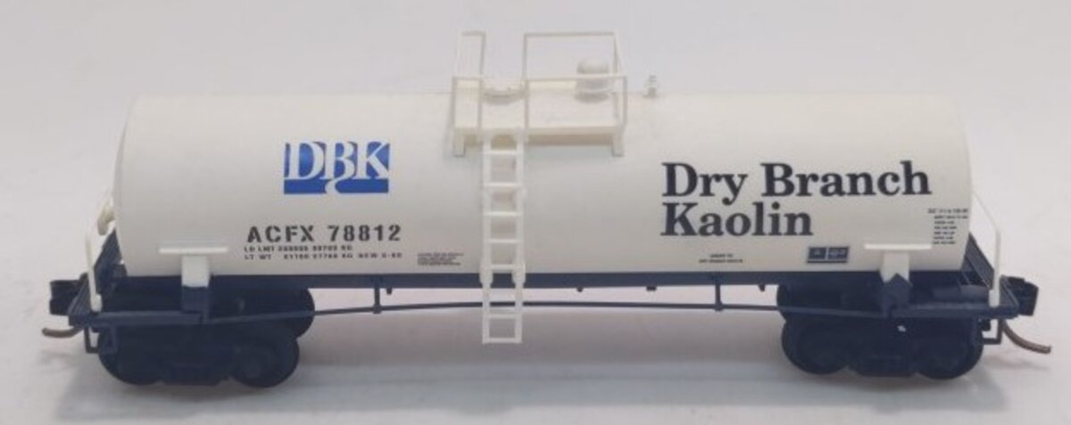 Atlas 34852 N Scale Dry Branch Kaolin Tank Car #78812