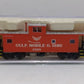 Atlas 43062 N Scale GM&O Standard Cupola Caboose #2998