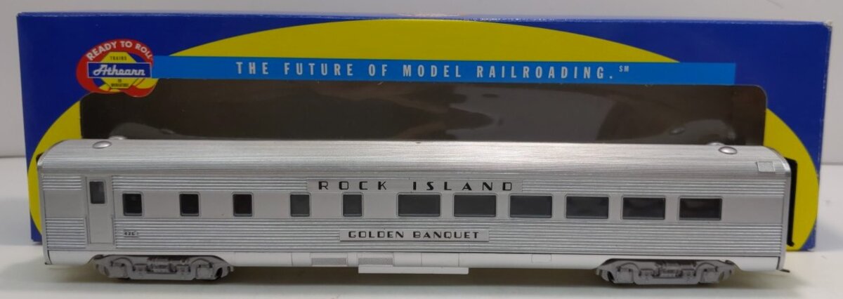 Athearn 7922 HO Rock Island Golden Banquet Streamlined Diner