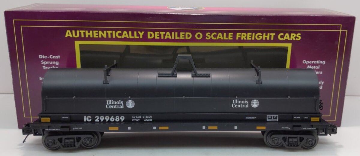 MTH 20-95162 O Illinois Central Coil Car #299689