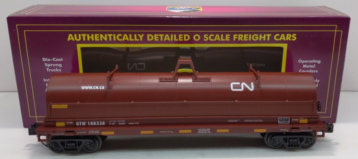 MTH 20-95161 O Canadian National Coil Car #188338