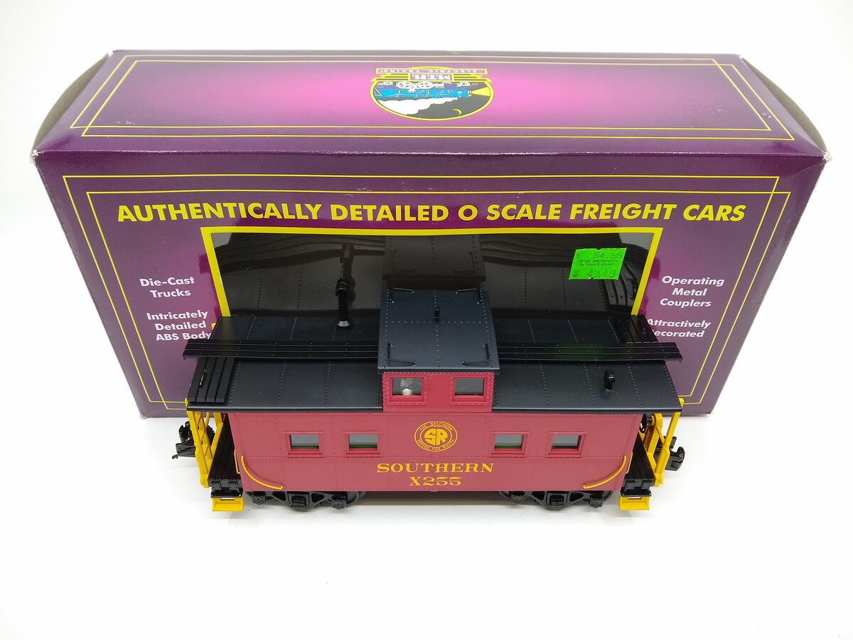 MTH 20-91346 Southern Center Cupola Steel Caboose #X255