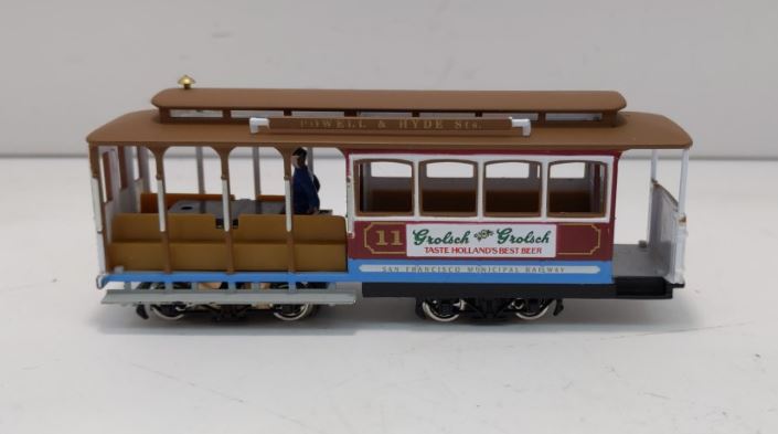 Bachmann 41-0605-G1 HO San Francisco Powered Cable Car – Trainz