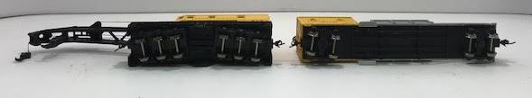 Bachmann 16114 HO Scale Pennsylvania 250-Ton Steam Crane & Boom Tender #3158