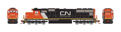 Athearn 7338 N Scale Canadian National SD70 Diesel Locomotive #1002