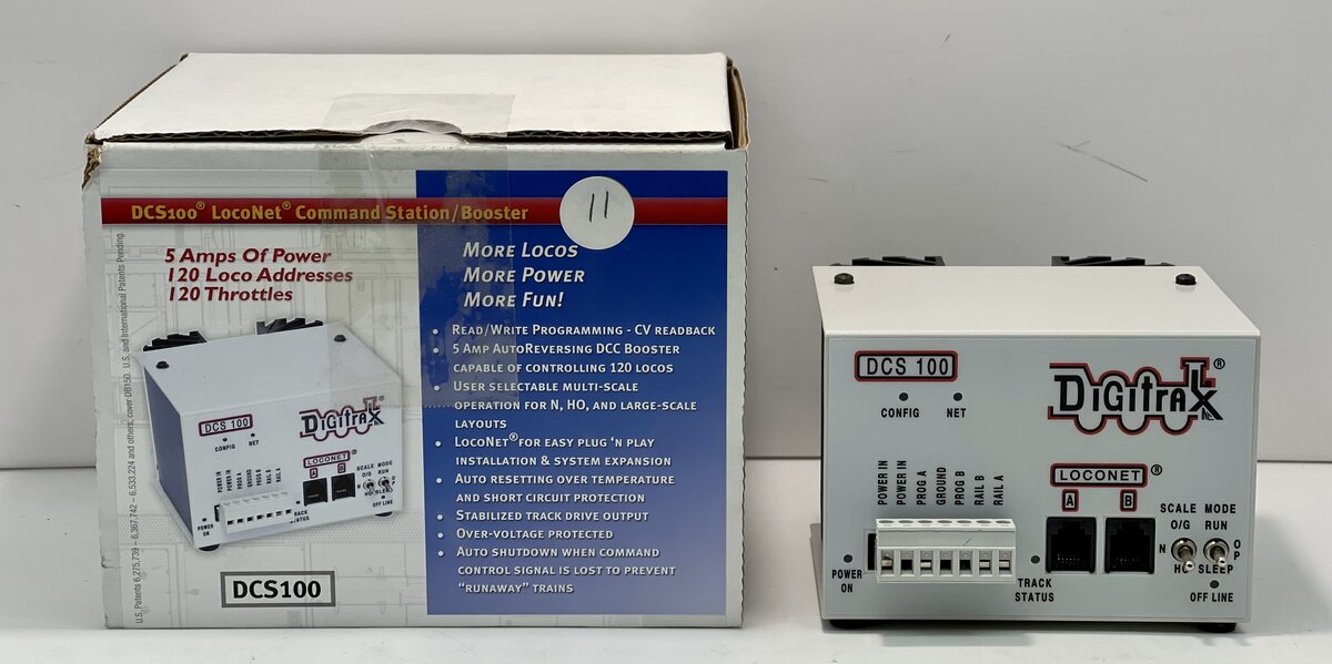 Digitrax DCS100 Chief Command Station 5 Amp Booster Starter Kit – Trainz