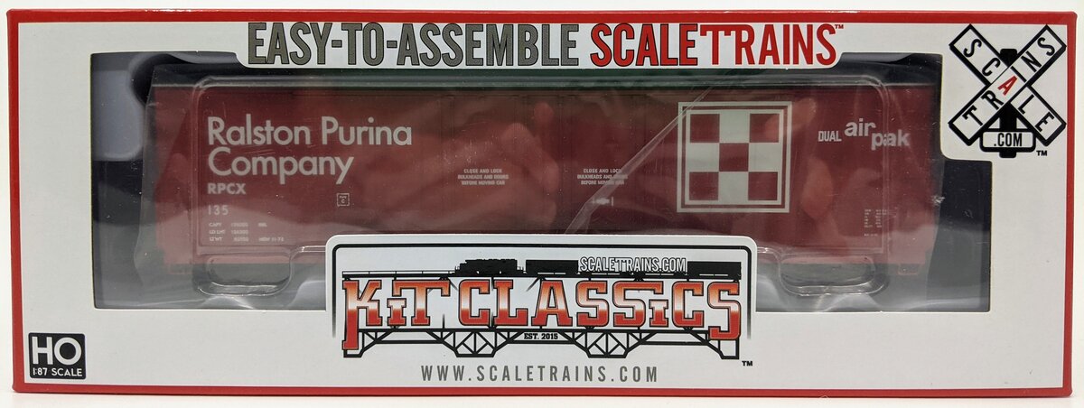 Scale Trains SXT1052 HO RPCX 5100 RBL Double 8' Plug Door Boxcar #135