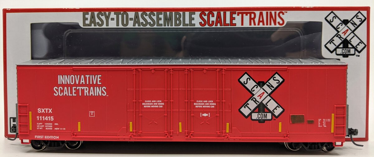 Scale Trains SXT1060 HO Innovative Scale Trains 5100 RBL 8'' Double-Plug Boxcar