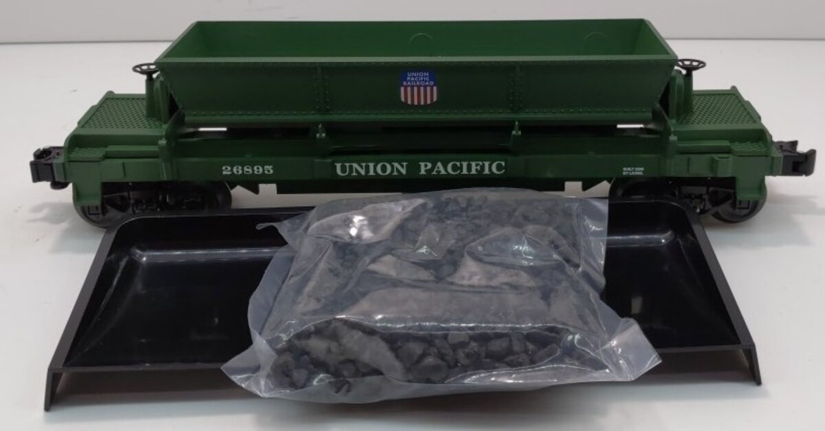 Lionel 6-26895 O Union Pacific Coal Dump Car w/Coal Load