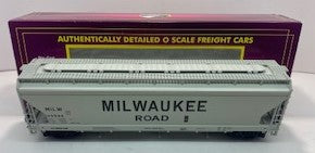 MTH 20-97768 O Gauge Milwaukee Road 3-Bay Centerflow Hopper Car #99995