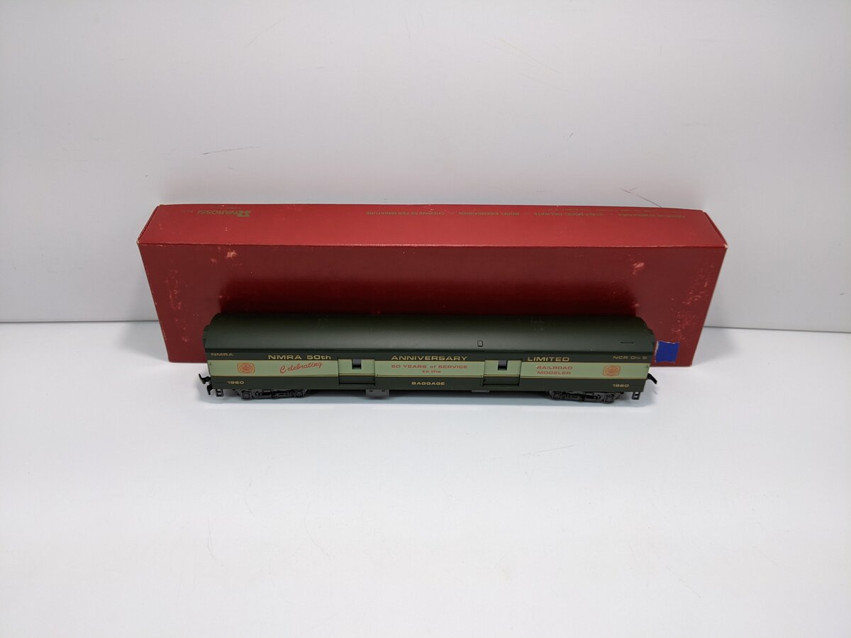 Rivarossi 2335/9 HO NMRA 50th Anniversary Baggage Car 1960