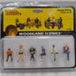 Woodland Scenics A2759 O Seated People Figures (Set of 6)