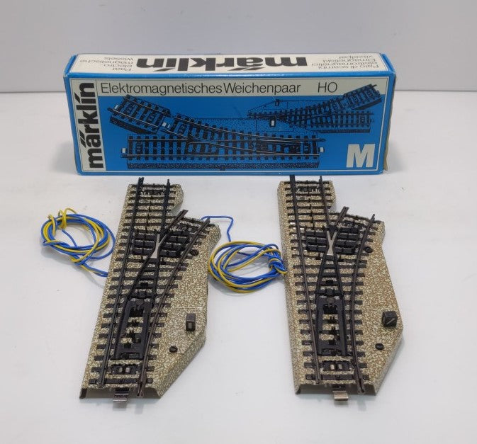 Marklin 5139 HO 30° Right Hand Solenoid Operated Switch Turnout