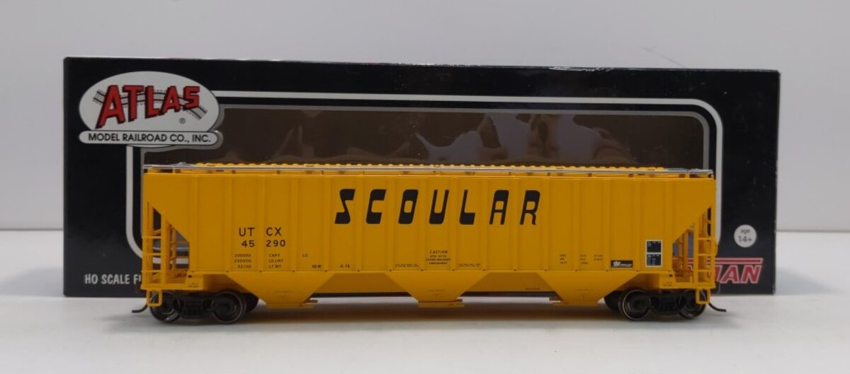 Atlas 20001749 HO Scoular Covered Hopper #45290