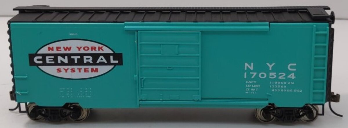 Model Power 2172 NYC 40' Metal Box Car