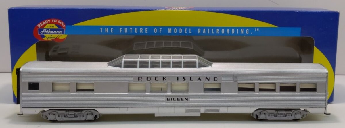Athearn 7923 HO Rock Island Big Ben Streamlined Vista Dome
