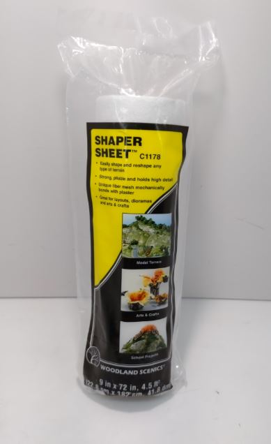 Woodland Scenics C1178 9" x 72" Shaper Sheet
