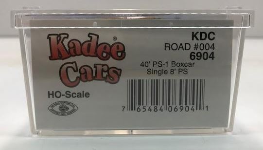 Kadee 6904 HO Scale Collector's Series 60th Anniversary 40' PS-1 Boxcar