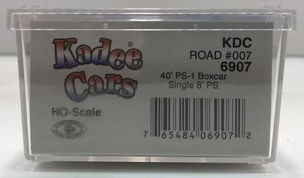 Kadee 6907 HO Scale 2007 God Bless America 40' PS-1 Boxcar #007