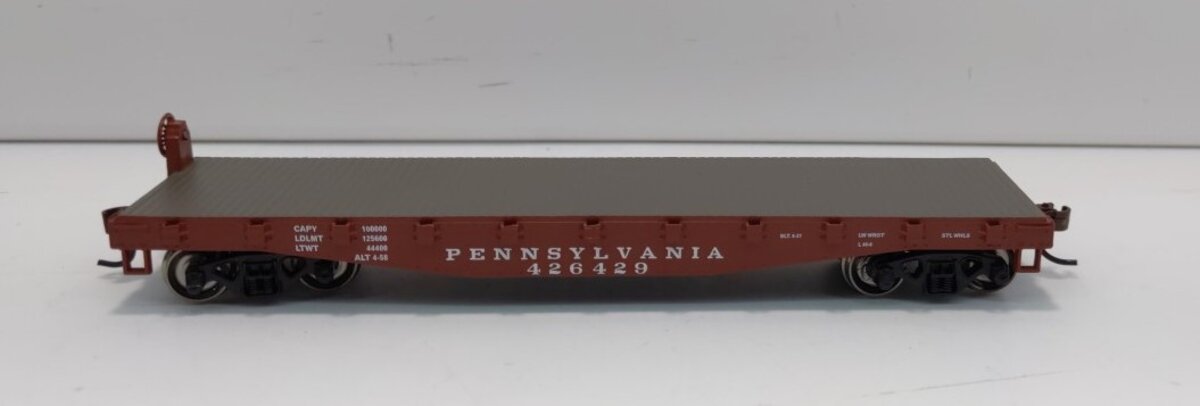 Athearn 96343 HO RTR 40' Flat, PRR #426429