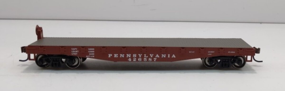 Athearn 96344 HO RTR 40' Flat, PRR #426587