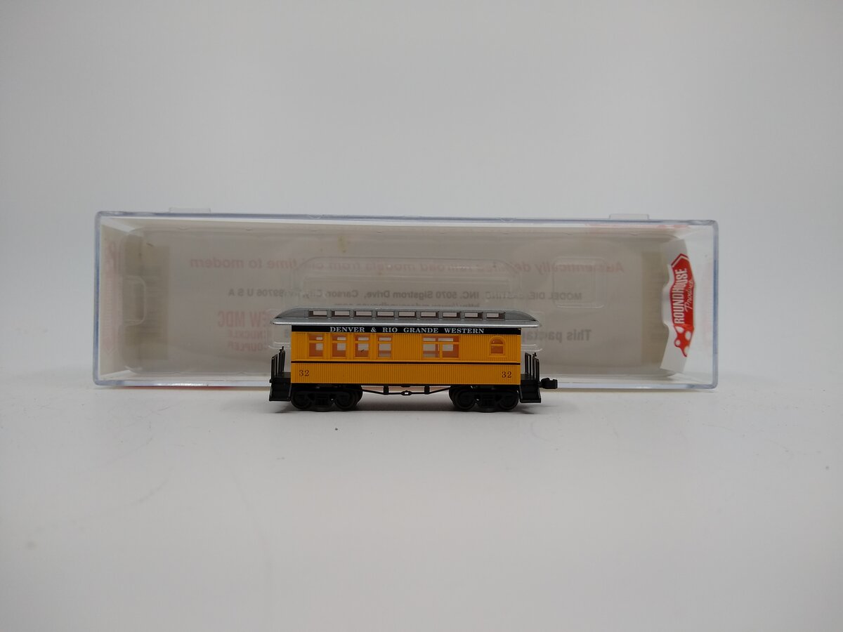 Roundhouse 85404 N Scale D&RGW 34' Overton Business Car