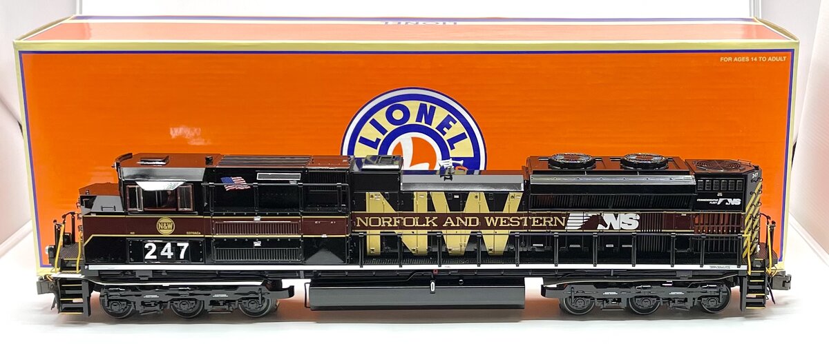 Lionel 6-28345 O N&W NS Heritage LEGACY SD70ACe Diesel Locomotive #247